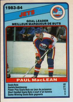 1984-85 O-Pee-Chee #371 Paul MacLean Front