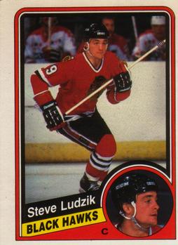 1984-85 O-Pee-Chee #38 Steve Ludzik Front