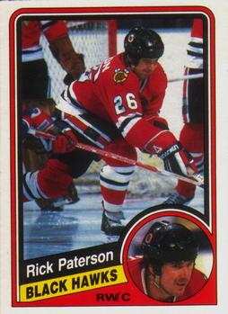 1984-85 O-Pee-Chee #44 Rick Paterson Front