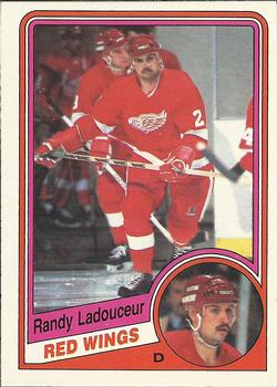1984-85 O-Pee-Chee #60 Randy Ladouceur Front