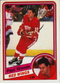 1984-85 O-Pee-Chee #66 Paul Woods Front