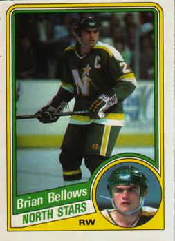 1984-85 O-Pee-Chee #95 Brian Bellows Front