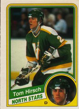 1984-85 O-Pee-Chee #99 Tom Hirsch Front