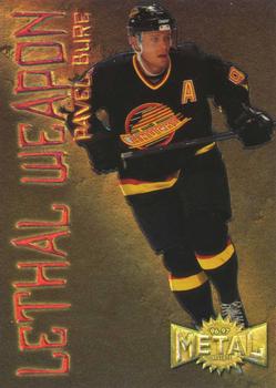 1996-97 Metal Universe - Lethal Weapons Super Power #2 Pavel Bure Front