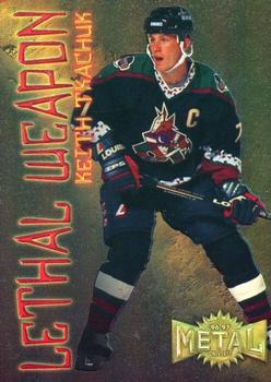 1996-97 Metal Universe - Lethal Weapons Super Power #19 Keith Tkachuk Front