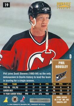 1996-97 Pinnacle - Artist's Proofs #19 Phil Housley Back