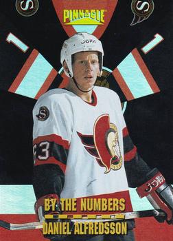 1996-97 Pinnacle - By the Numbers Premium Stock #10 Daniel Alfredsson Front