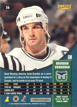 1996-97 Pinnacle - Premium Stock #56 Brendan Shanahan Back