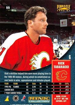 1996-97 Pinnacle - Rink Collection #66 Rick Tabaracci Back