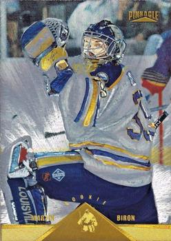 1996-97 Pinnacle - Rink Collection #224 Martin Biron Front