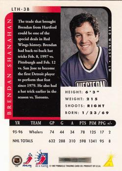 1996-97 Pinnacle Be a Player - Link 2 History #LTH-3B Brendan Shanahan Back