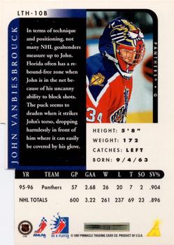 1996-97 Pinnacle Be a Player - Link 2 History #LTH-10B John Vanbiesbrouck Back