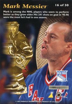 1996-97 Pinnacle Mint Collection - Bronze #16 Mark Messier Back