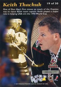 1996-97 Pinnacle Mint Collection - Bronze #19 Keith Tkachuk Back