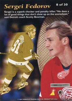 1996-97 Pinnacle Mint Collection - Bronze #8 Sergei Fedorov Back