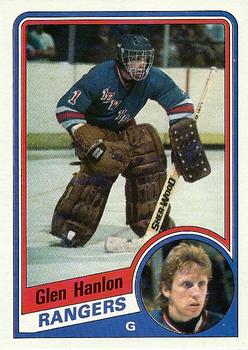 1984-85 Topps #106 Glen Hanlon Front