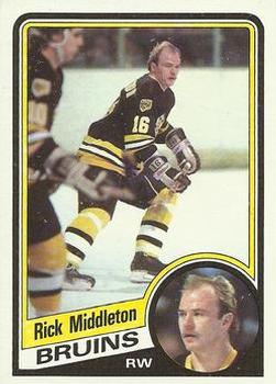 1984-85 Topps #8 Rick Middleton Front