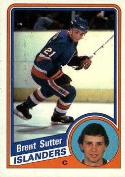 1984-85 Topps #102 Brent Sutter Front