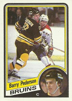 1984-85 Topps #11 Barry Pederson Front