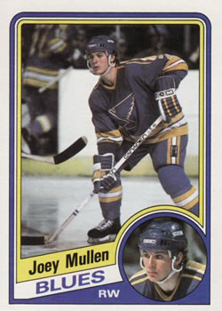 1984-85 Topps #133 Joey Mullen Front