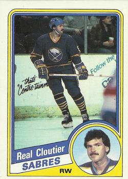 1984-85 Topps #15 Real Cloutier Front