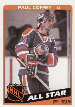 1984-85 Topps #163 Paul Coffey Front