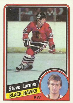 1984-85 Topps #30 Steve Larmer Front