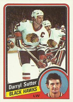 1984-85 Topps #36 Darryl Sutter Front