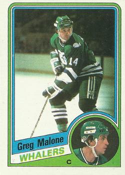 1984-85 Topps #57 Greg Malone Front