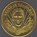 1996-97 Pinnacle Mint Collection - Coins Brass #18 Brendan Shanahan Front