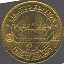 1996-97 Pinnacle Mint Collection - Coins Brass #9 Saku Koivu Back