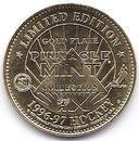 1996-97 Pinnacle Mint Collection - Coins Gold Plated #5 Paul Kariya Back
