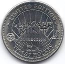 1996-97 Pinnacle Mint Collection - Coins Nickel #4 Jaromir Jagr Back