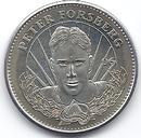1996-97 Pinnacle Mint Collection - Coins Nickel #6 Peter Forsberg Front