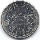 1996-97 Pinnacle Mint Collection - Coins Nickel #11 Joe Sakic Back