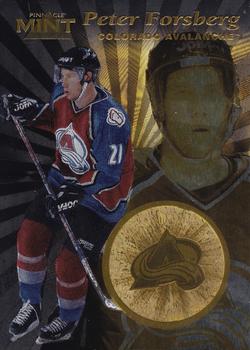 1996-97 Pinnacle Mint Collection - Gold #6 Peter Forsberg Front