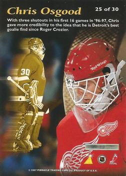 1996-97 Pinnacle Mint Collection - Silver #25 Chris Osgood Back