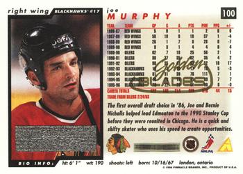 1996-97 Score - Golden Blades #100 Joe Murphy Back