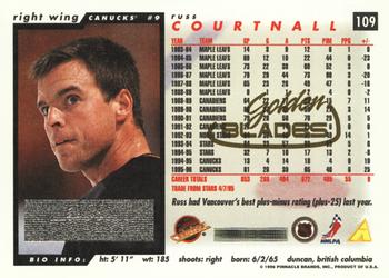 1996-97 Score - Golden Blades #109 Russ Courtnall Back
