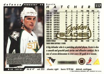 1996-97 Score - Golden Blades #117 Kevin Hatcher Back