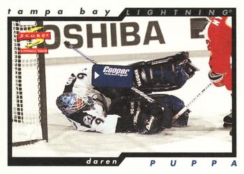 1996-97 Score - Golden Blades #118 Daren Puppa Front