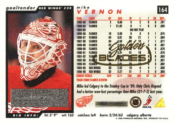 1996-97 Score - Golden Blades #164 Mike Vernon Back