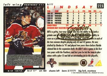 1996-97 Score - Golden Blades #223 Bill Lindsay Back