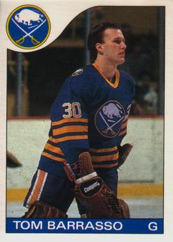 1985-86 O-Pee-Chee #105 Tom Barrasso Front