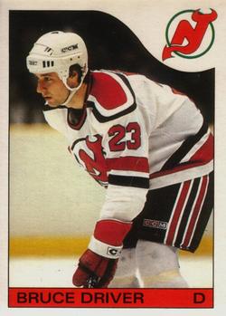 1985-86 O-Pee-Chee #127 Bruce Driver Front
