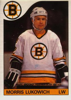 1985-86 O-Pee-Chee #129 Morris Lukowich Front