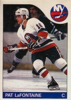 1985-86 O-Pee-Chee #137 Pat LaFontaine Front