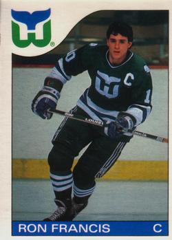 1985-86 O-Pee-Chee #140 Ron Francis Front