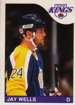 1985-86 O-Pee-Chee #178 Jay Wells Front