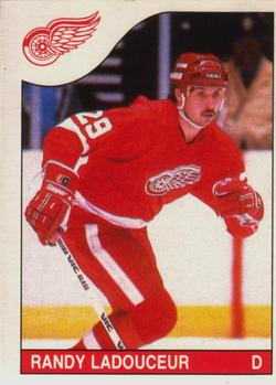 1985-86 O-Pee-Chee #216 Randy Ladouceur Front